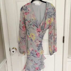 All In Favor Wrap dress